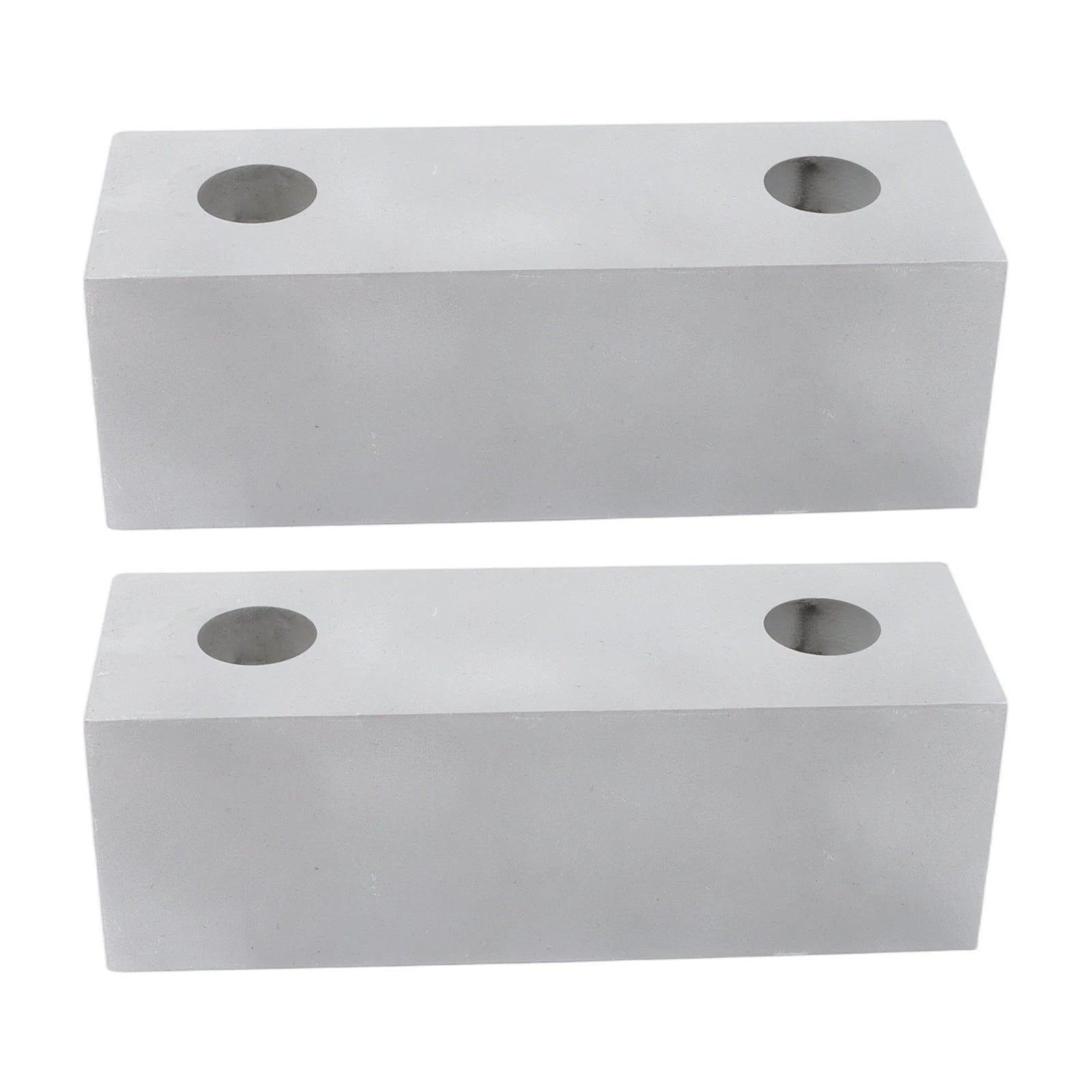 Set of 2 Reversible Soft Vise Jaws for 6" Vises (Aluminum)