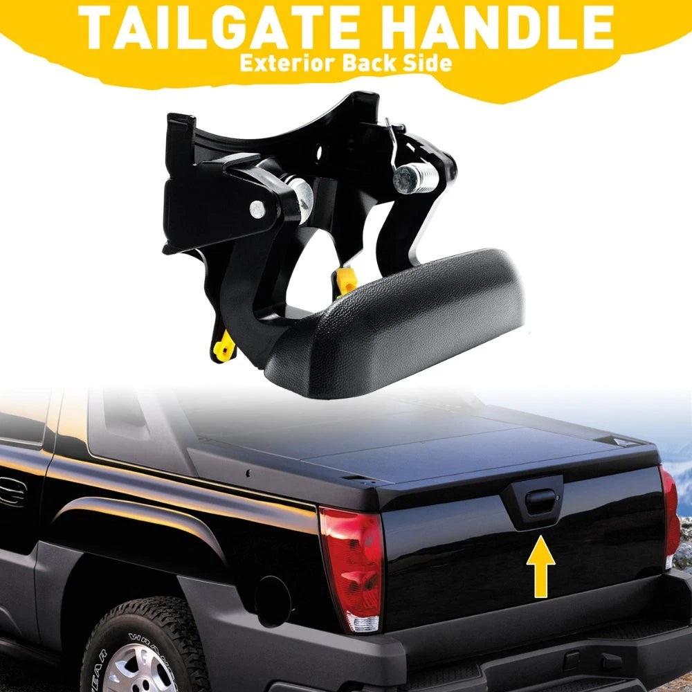 Tailgate Handle for Chevrolet Avalanche 15086873 (2002–2006) Texture Black