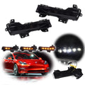 Smoked Lens Switchback LED Front DRL Turn Signal Light for Tesla Model 3, Model Y
