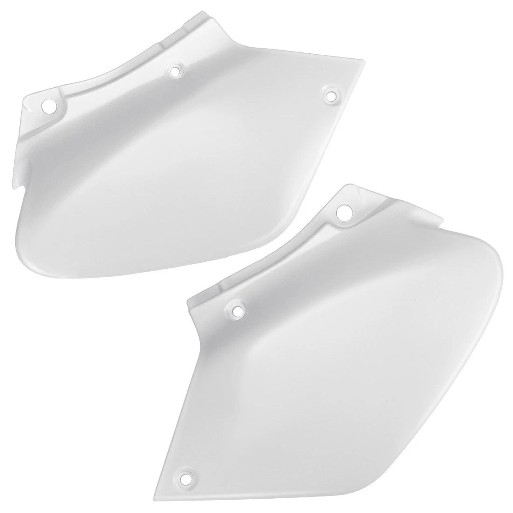 Set of 2 Side Panels for Honda XR250R XR400R (1996–2004) White Covers
