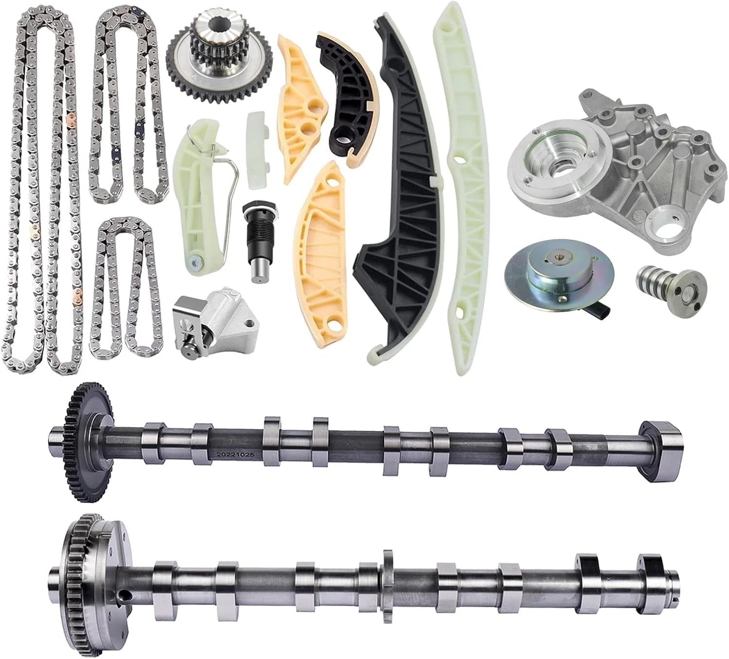 Timing Chain Kit with Camshaft Timing Gear Bracket for Audi A3 TT VW Jetta Passat