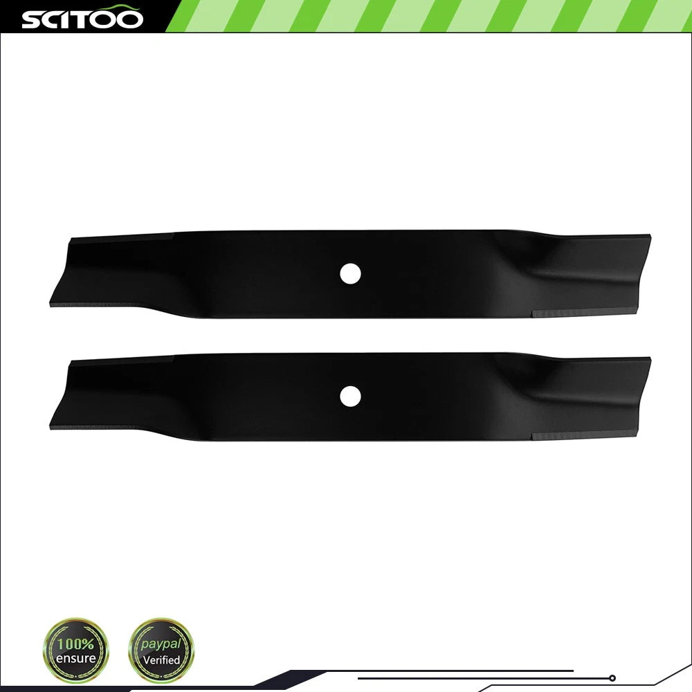 2 Mower Blades for John Deere 38" CUT (M84472 AM100991 AM137324 AM137326)