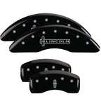 Caliper Covers Set of 4 Black for Lincoln Aviator Black Label (2020–2024)