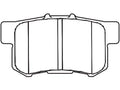 Rear Brake Pad Set for Suzuki SX4 2007–2013 TZ856GT