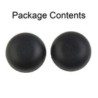 2X Black ABS Windshield Wiper Cap for Ford Flex Edge MKT MKX (OEM)