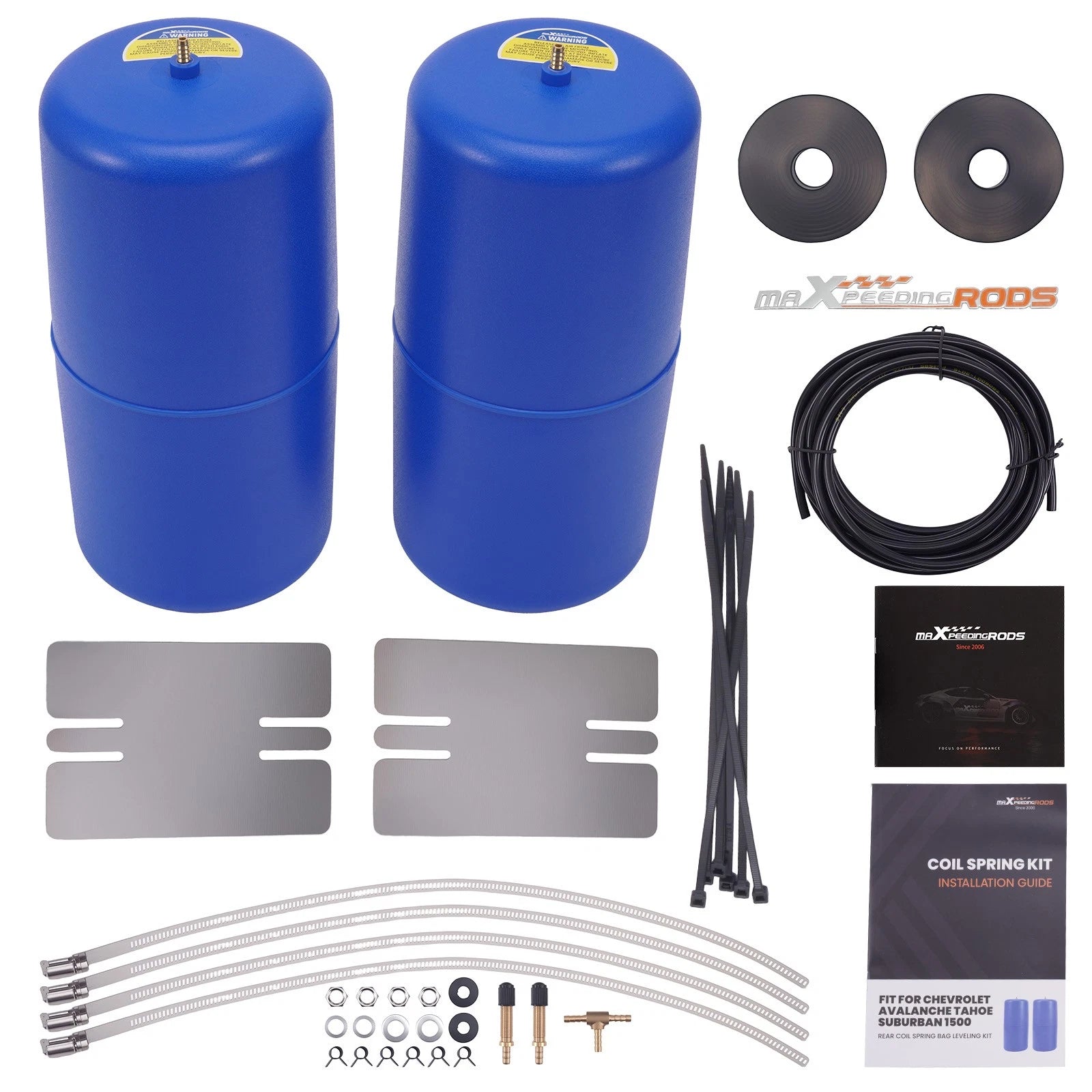 Rear Air Suspension Kit for Hummer H2 (2003–2009) & Cadillac Escalade (2002–2007)