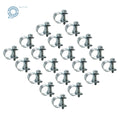 30 Pack Fuel Injection Hose Clamps for Universal Applications