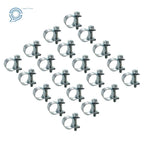 30 Pack Fuel Injection Hose Clamps for Universal Applications