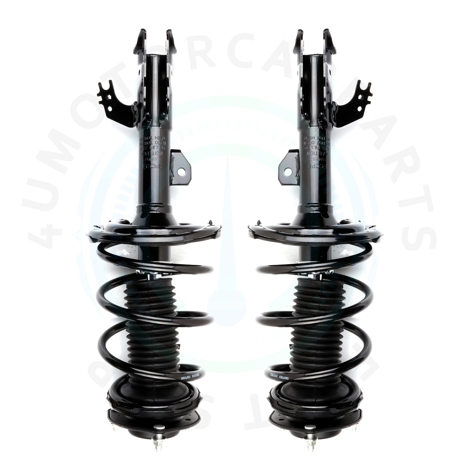 2X Front Complete Struts & Coil Spring Assembly for Toyota Camry (2012–2014)