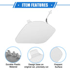 Tow Hook Eye Hole Cover for BMW X1 XDrive28i (2013–2015) - White Plastic