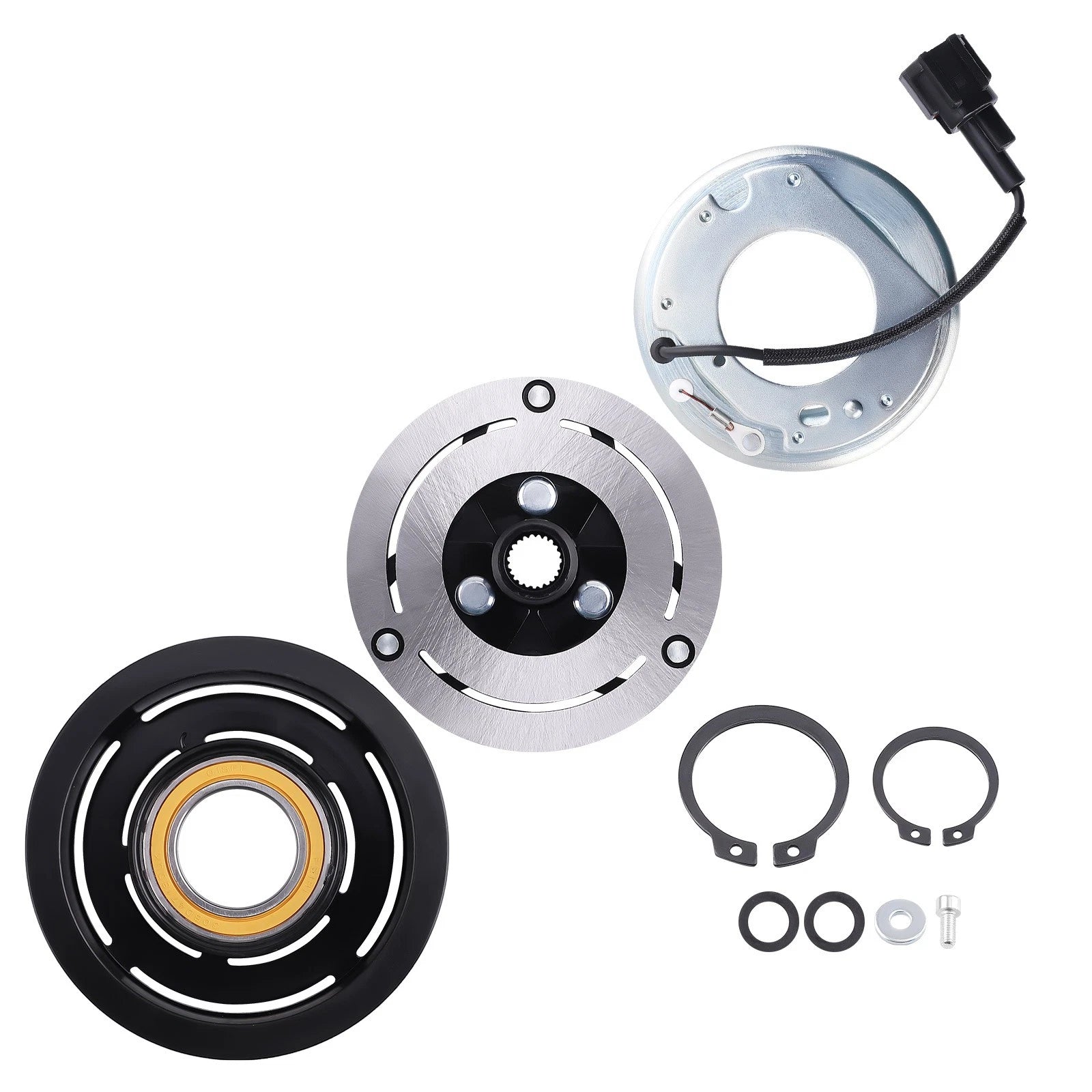 A/C Compressor Clutch Kit for Nissan Versa (2012–2017) 1.6L 57892