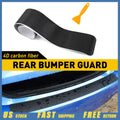 Carbon Fiber Rear Bumper Protector Trim for Make Model 
