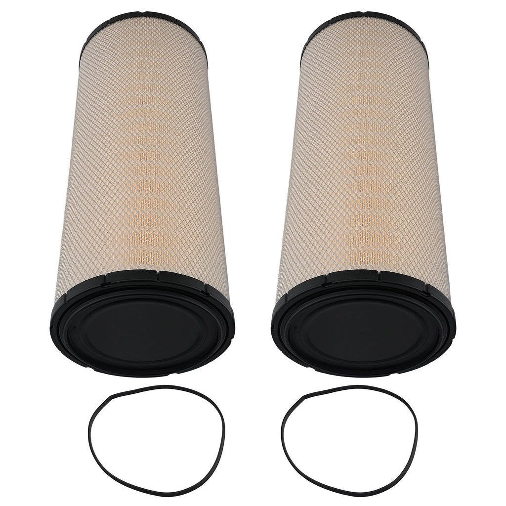 2x Air Filter for Peterbilt 386 (Replaces Baldwin RS3516, Luber Finer LAF2536)