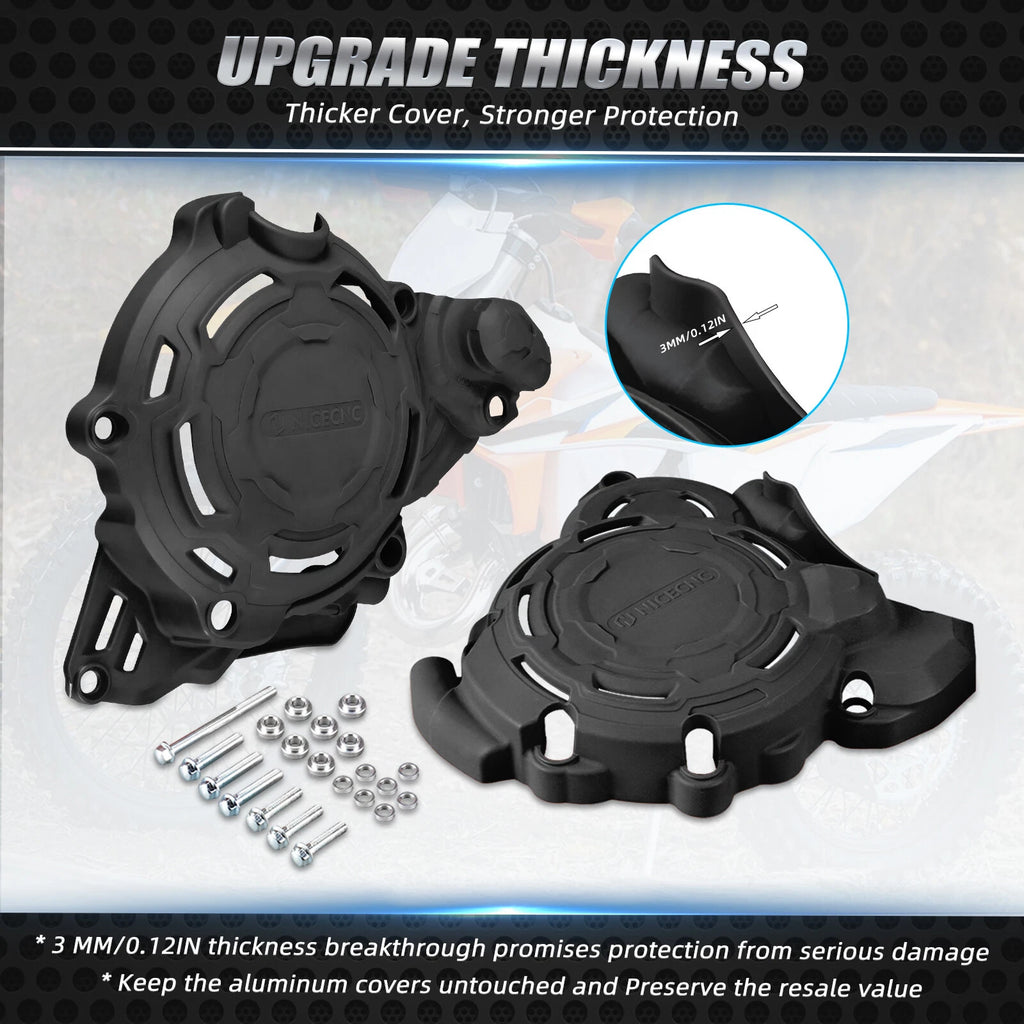 Clutch Cover Ignition Guard Protector for KTM 250 300 XCW EXC (2024–2026)