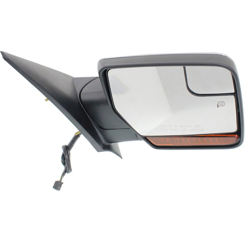 Power Mirror for Ford Expedition Right Side Power Fold Heated Chrome