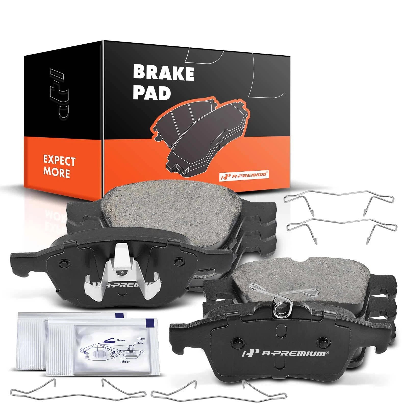 8x Ceramic Brake Pads for Ford Escape (2013–2016) & Mazda 3