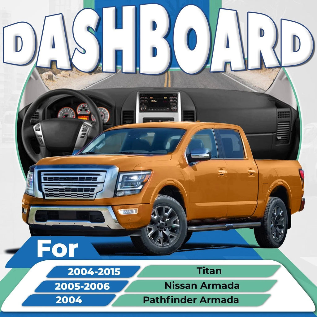 Center Console Panel Dash Radio AC Bezel for Nissan Titan Armada (2004–2007)