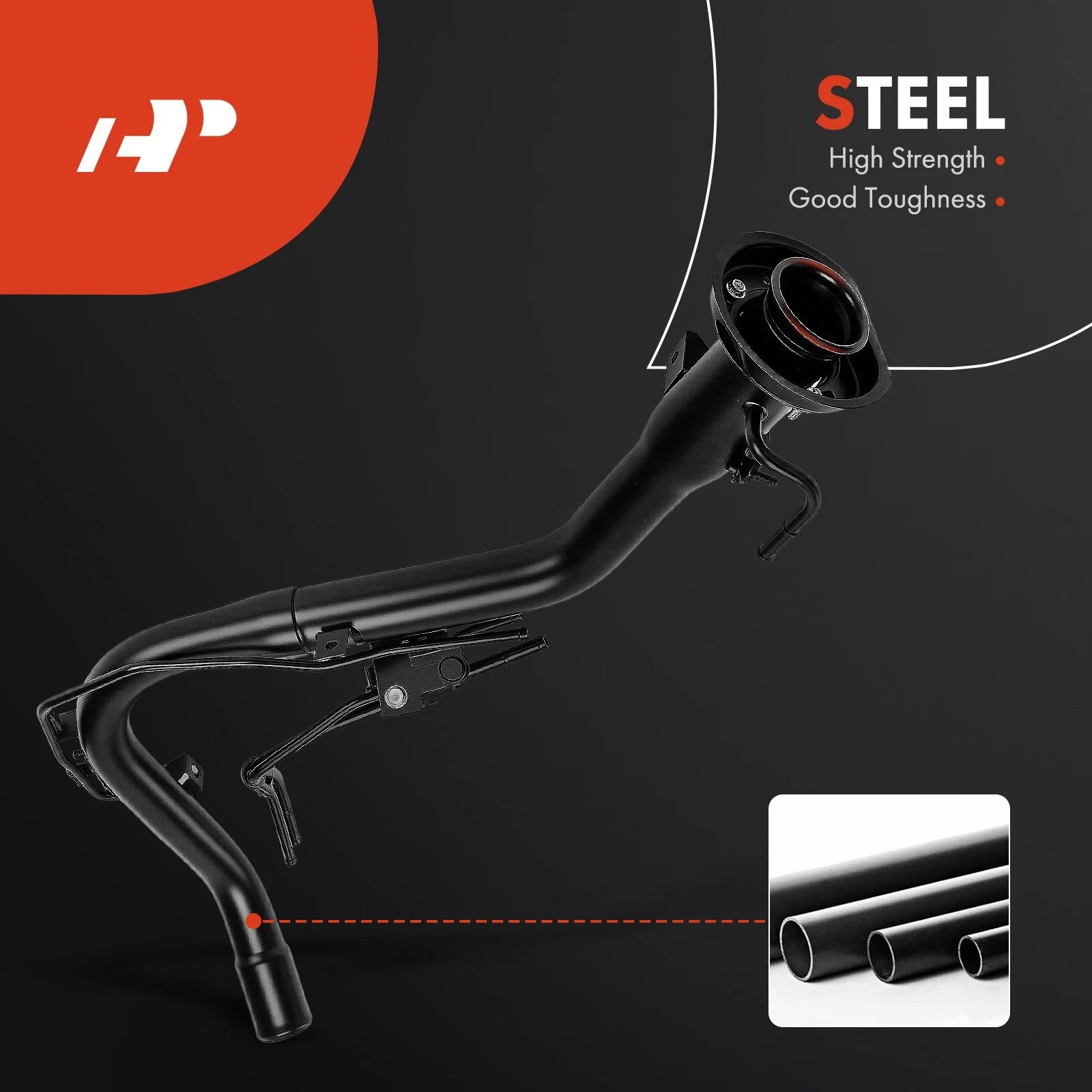 Steel Fuel Tank Filler Neck for Subaru Impreza (2002–2004)