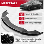 Carbon Fiber Front Bumper Lip Splitter for Tesla Model X (2016–2020)
