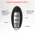 Replacement Proximity Key Fob Remote for Nissan Rogue (2009–2021) 285E3-6TA5B