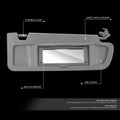 Passenger Side Sun Visor Shade for Honda Civic (2006–2011) w/ Mirror Gray