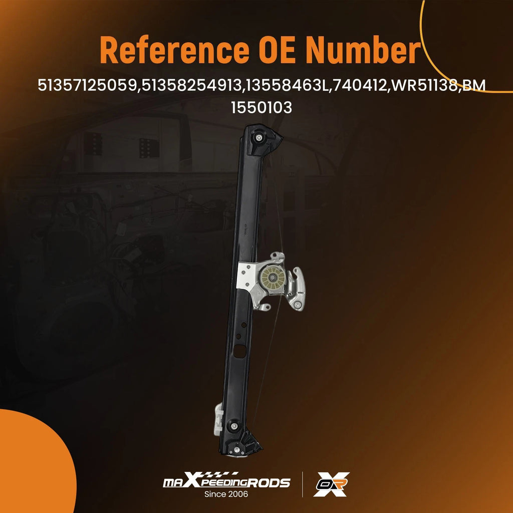 Rear Left Power Window Regulator for BMW X5 E53 (2000-2006)