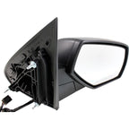 Set of 2 Heated Black Mirrors for Chevrolet Silverado 1500 (2014–2018)