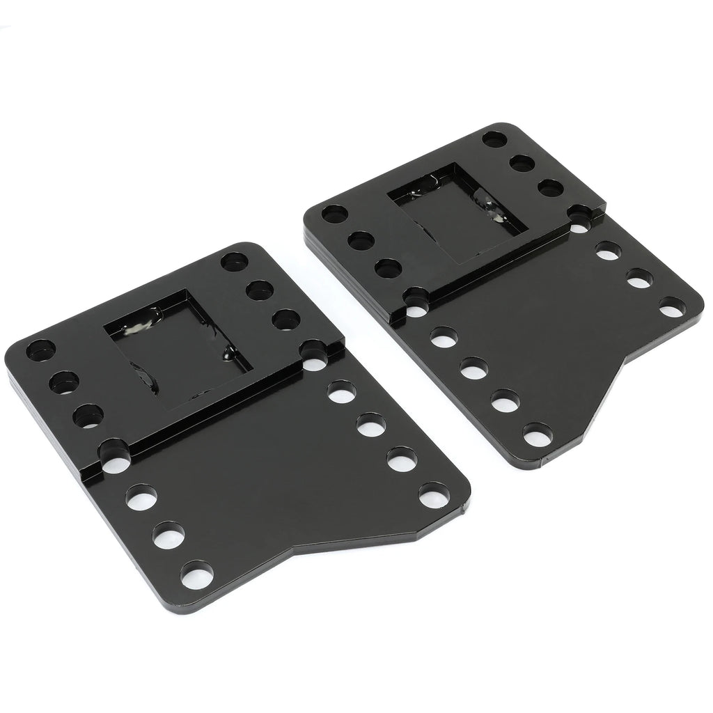 Mount Drop Brackets for Universal Snowplow (Steel Lift Extension)