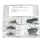 Interior Trim Screw Hardware Kit for 1967 Ford Mustang Convertible (OEM)