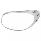 Left Chrome Silver Taillight Trim Ring for Fiat 500L (2012–2018)