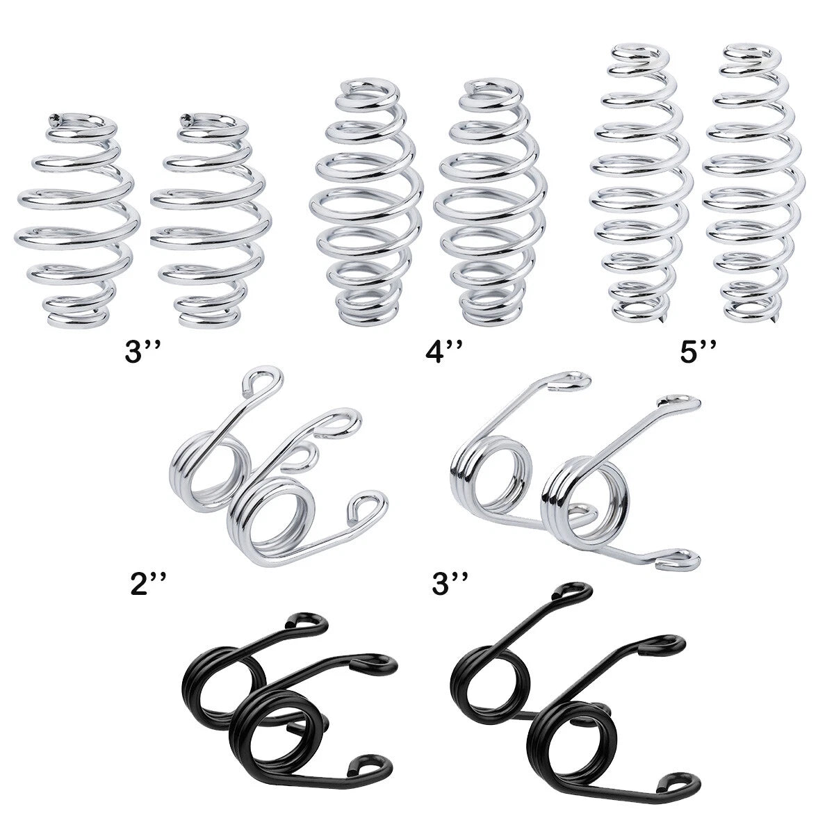 2" 3" 4" 5" Solo Driver Seat Springs for Harley Sportster
