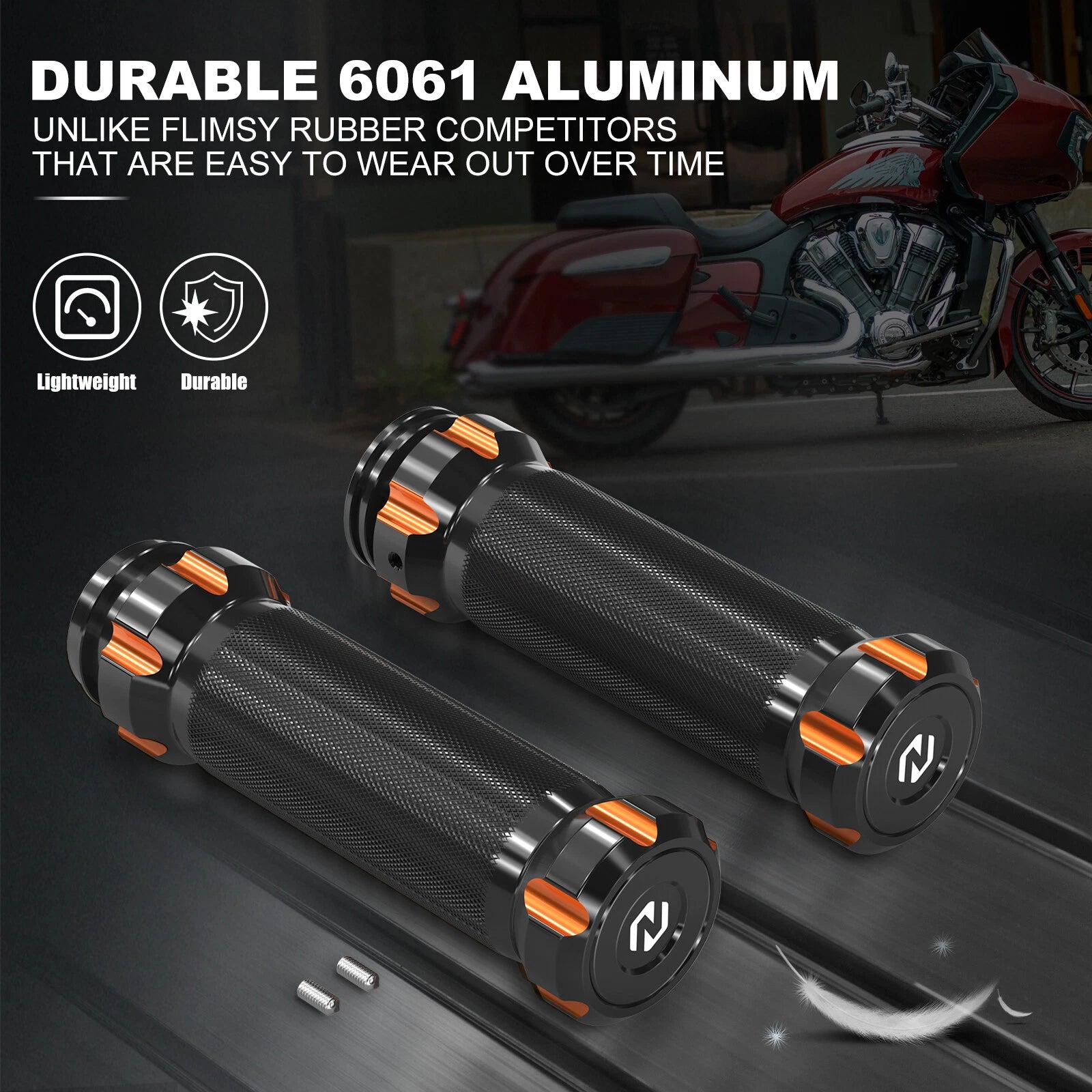 Handlebar Hand Grips for Harley Street Glide FLHXS CVO Limited FLHTKSE (2014–2020)