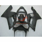 Matte Black Fairing Kit for Kawasaki Ninja ZX6R (2003–2004)