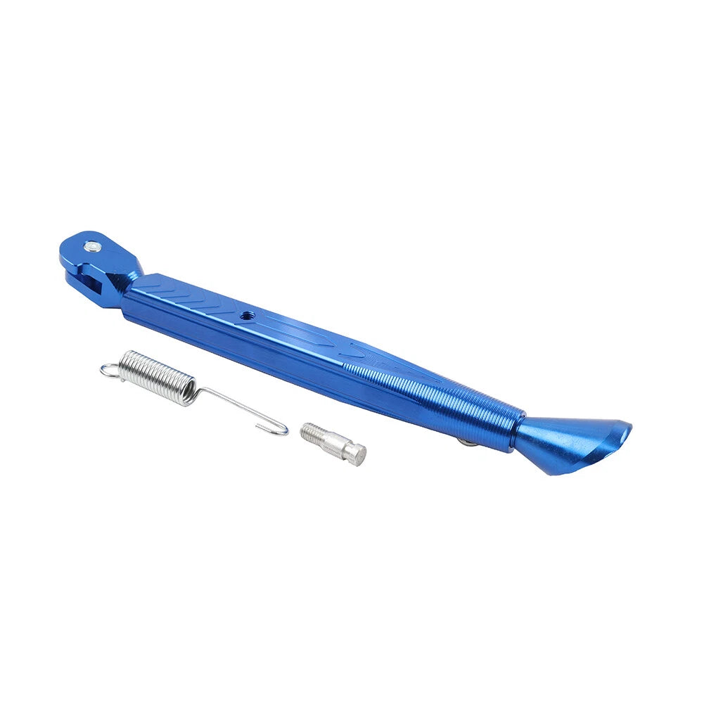 Adjustable Kickstand Foot for Motorcycle Universal (CNC Blue)