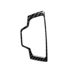 Carbon Black Multimedia Knob Cover Trim for Audi A6 A7 (2012–2018)