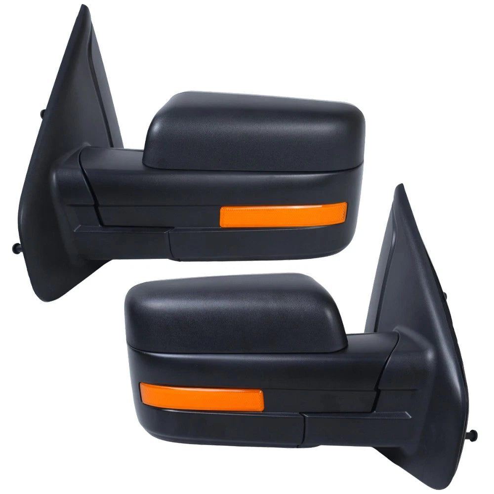 Set of 2 Power Folding Mirrors for Ford F-150 (2011–2014)