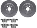 Rear Brake Pad and Rotor Kit for Jaguar F-Pace (2017–2020) MX363RX