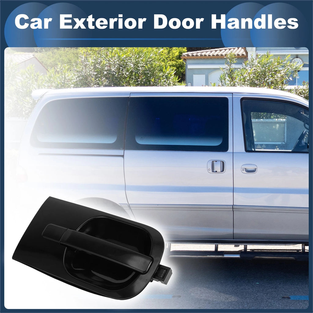 Front Right Door Handle for Hyundai H1 Starex (2007–2009) Black 1 Pc
