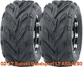 Set of 2 WANDA 16x8-7 ATV Tires for Suzuki Quadsport LT A50/Z50 (2002–2017)