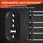 Set of 4 Adjustable Polyurethane Rubber Exhaust Hangers Universal