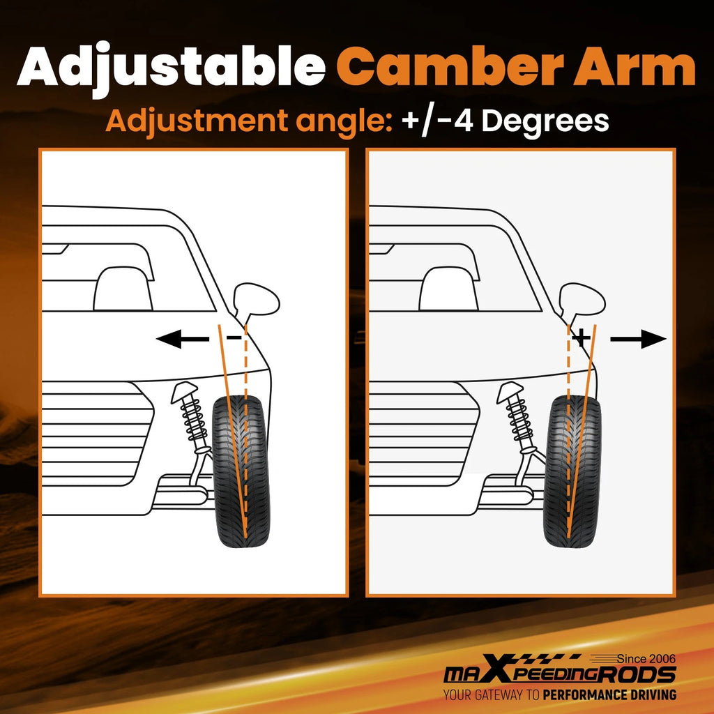 2X Adjustable Control Camber Arm for MINI Cooper (2001-2013)