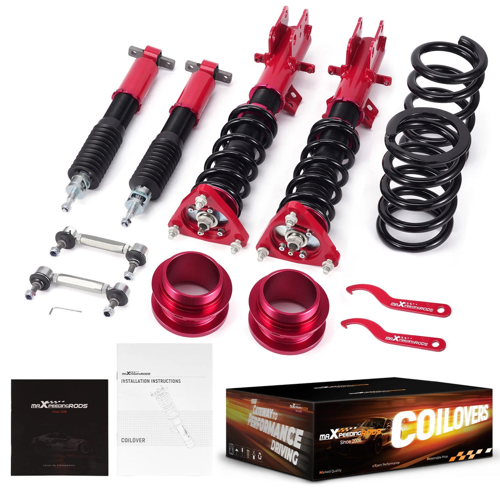 24 Step Adjustable Coilover Suspension Kit for Ford Mustang (2015–2023)