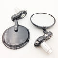 Carbon Fiber 7/8" Handlebar End Mirrors for Honda Grom 125 (2014–2020)