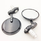 Carbon Fiber 7/8" Handlebar End Mirrors for Honda Grom 125 (2014–2020)