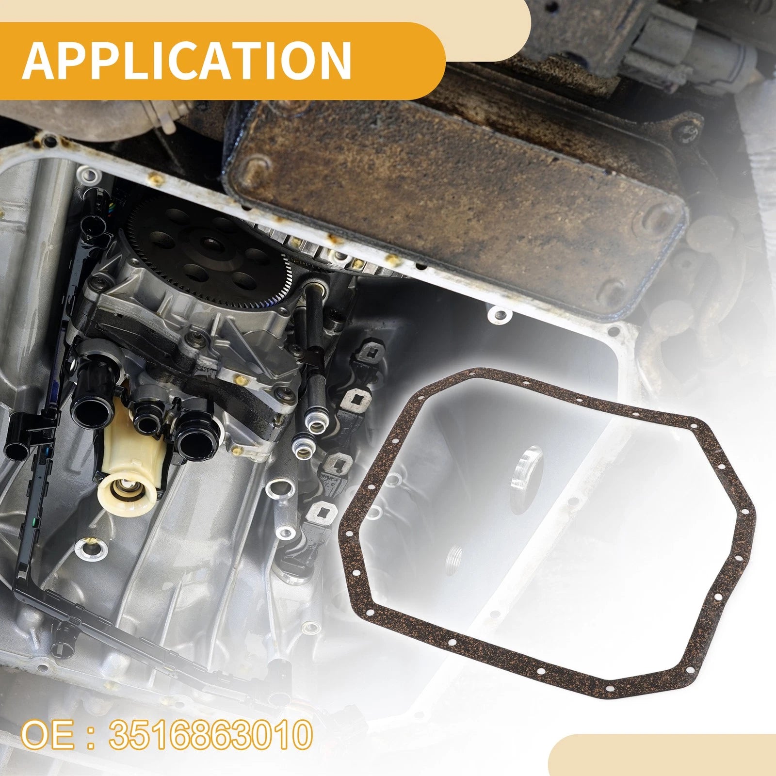 Transmission Filter Oil Pan Gasket for Toyota Alphard HV (2003–2008)