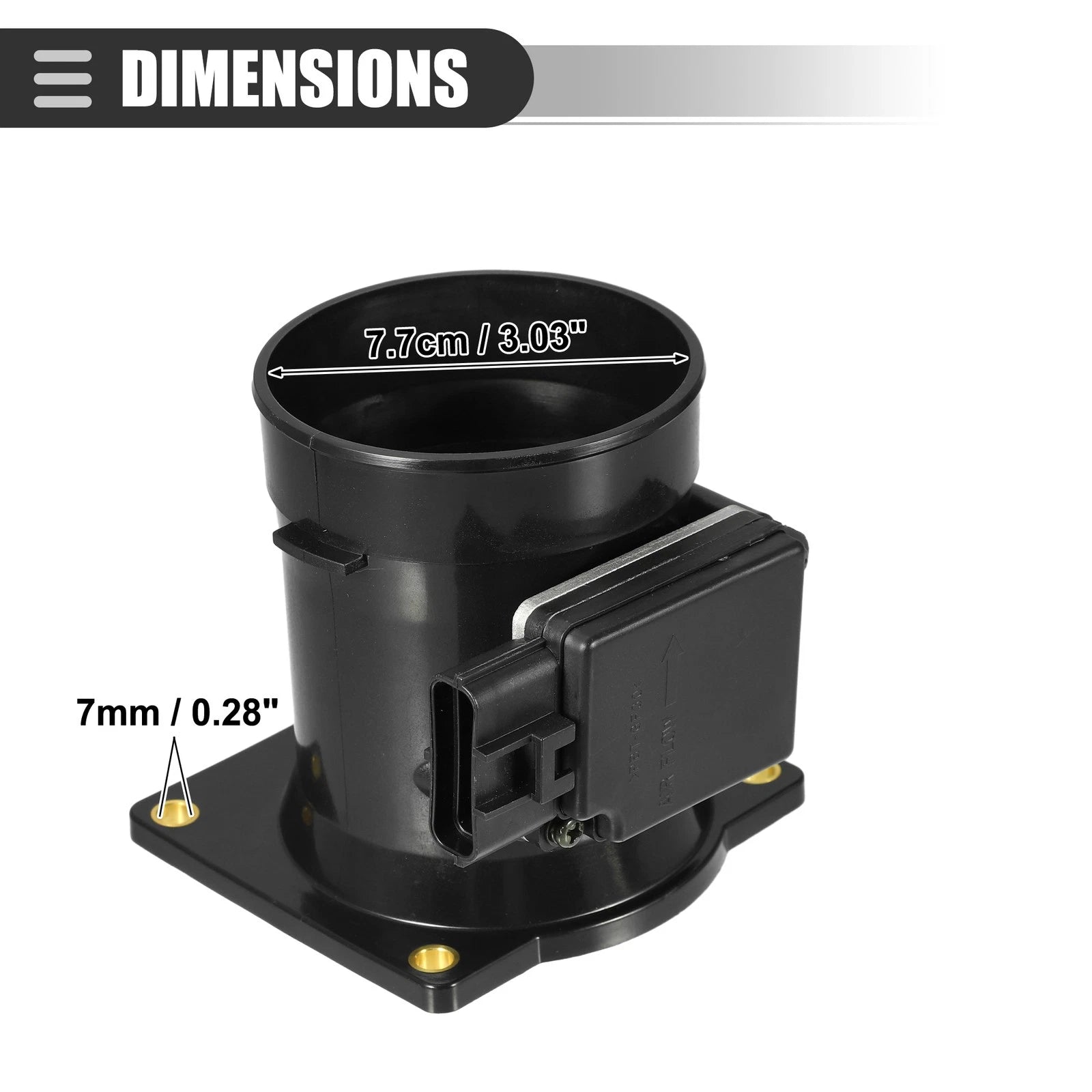 Air Flow Sensor Meter for Ford E-150 (1999–2003) No. 1SDZ12B579BBRM