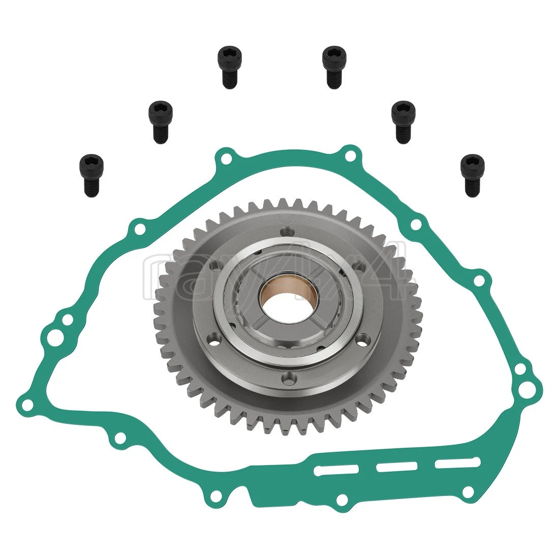 One Way Bearing Starter Clutch Gear Kit for Yamaha Grizzly 550 700 (2007–2014)