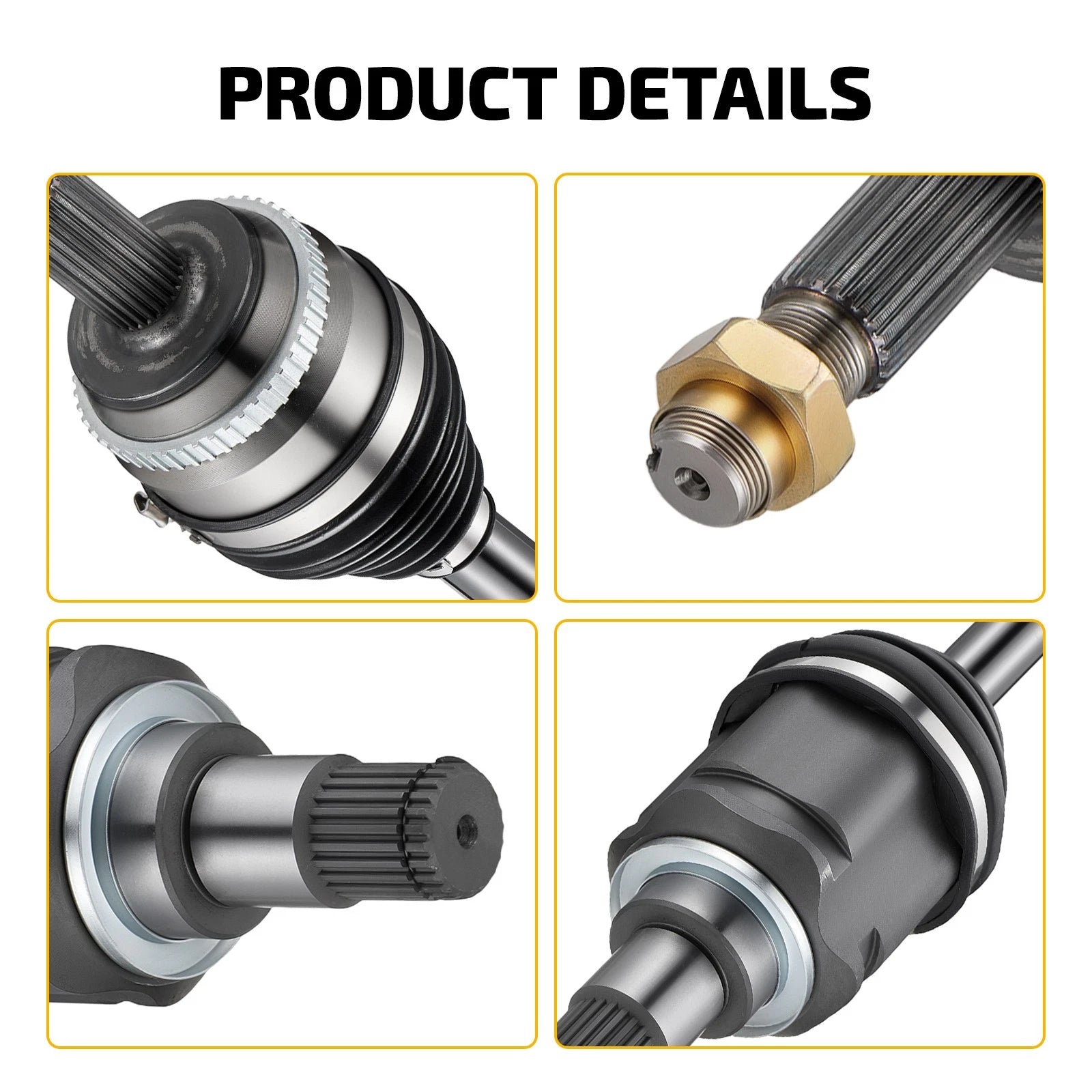 Front Left CV Axle Shaft Assembly for Toyota Camry (2012–2017)