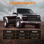 Lowering Kit Rear Drop Shock Extensions for GMC C1500 (1988–1998) 3''-5''