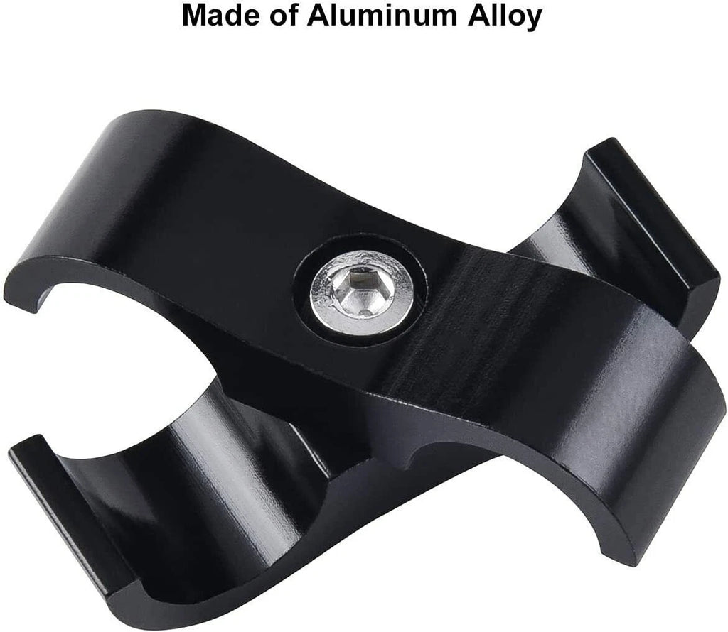 Set of 4 Separator Clamp Fittings for Oil Fuel Hose Line (Universal)